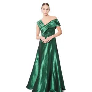 Off shoulder formal dress wrap belt